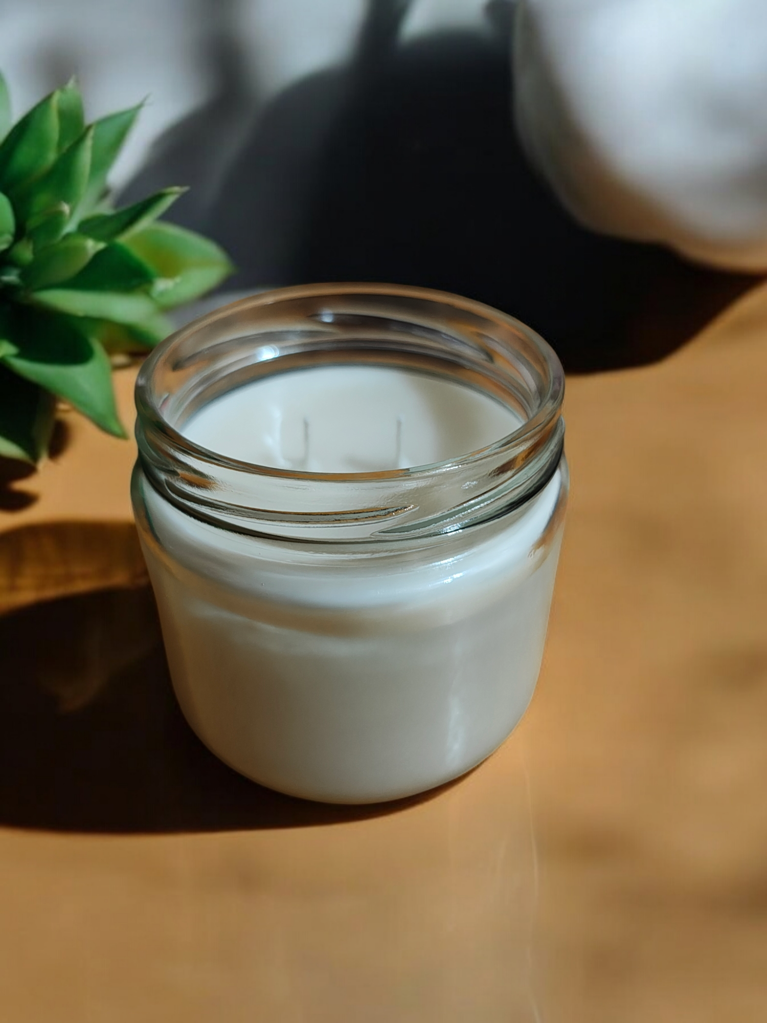 Ananda Soy Wax Candle – Lavender & Ocean Breeze Aromatherapy Jar